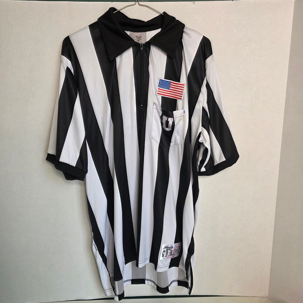 Honig, Men's Referee Shirt with American Flag XL